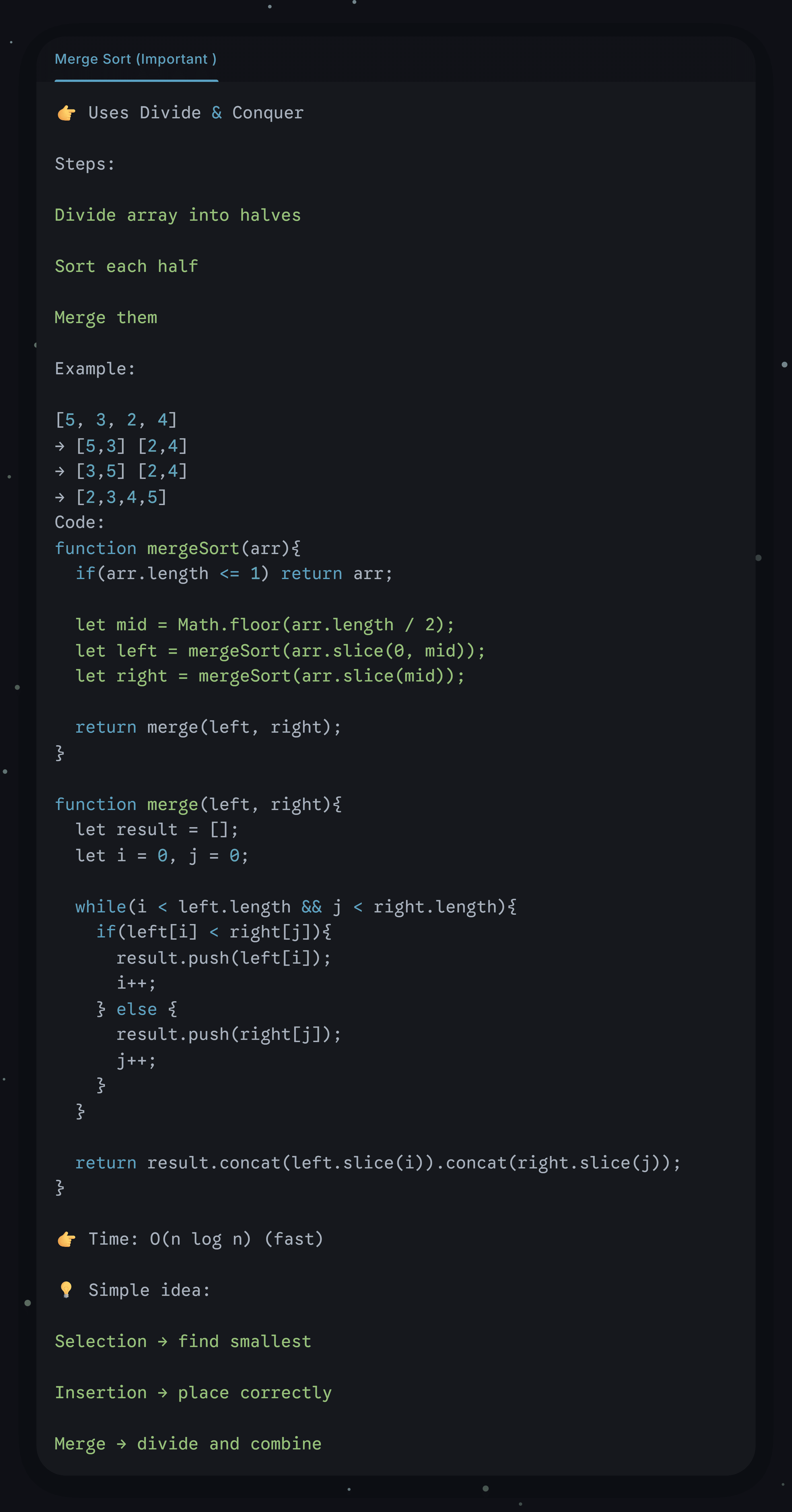 Merge Sort